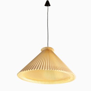 Lampe à Suspension Modèle 6/38 en Papier Plastifié de Le Klint, 1980s
