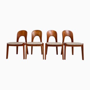 Chairs by Niels Koefoed, 1960s, Set of 4