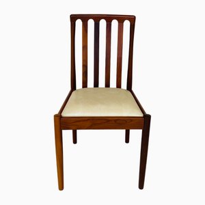 Chaise Scandinave Marron, 1960s