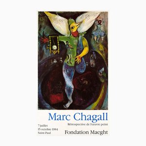 Marc Chagall, the Joggler, 1984, Litografia