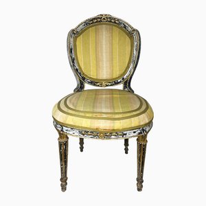 Venetian Polychrome Wood Side Chair
