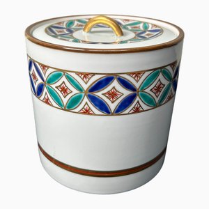 Bocal Mizusashi en Porcelaine Shōwa, Japon, 1960s