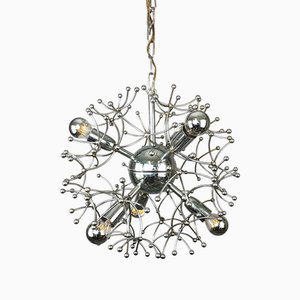 Space Age Sputnik Chandelier attributable to Gaetano Sciolari, 1960s