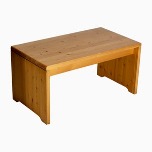 Pine Coffee Table by Charlotte Perriand for Les Arcs, France, 1960s