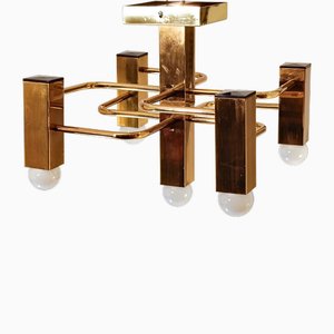 Lampada da soffitto di Gaetano Sciolari, Italia, anni '70