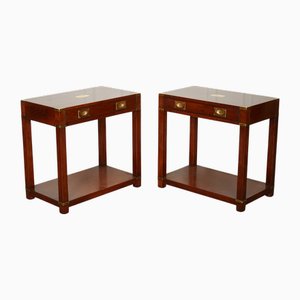 Reh Kennedy Campaign Bedside Tables from Harrods, Set of 2