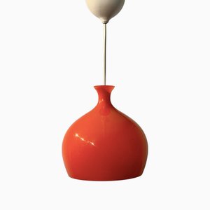 Lampe à Suspension Löken The Onion en Verre par Helge Zimdal pour Falkenbergs Belysning, Suède, 1960s