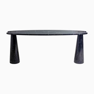 Black Marquina Marble Eros Console Table by Angelo Mangiarotti for Skipper, 1970s