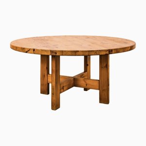 Large Pine Dining Table by Karl Andersson & Söner for Roland Wilhelmsson, 1960
