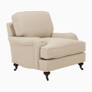 Flax Linen Baxter Armchair from Pure White Lines