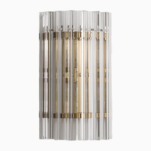 Petite Applique Murale Amaro Transparente de Pure White Lines