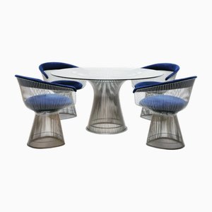 Esszimmer Set von Warren Platner für Knoll, 1960er, 5er Set