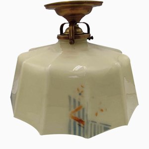 Art Deco Ceiling Lamp, 1920s