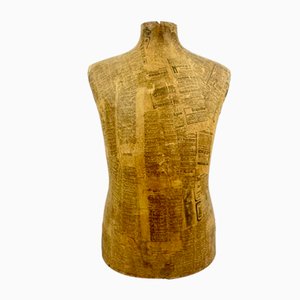 Antique Tailor's Male Dummy Mannequin, 1900s