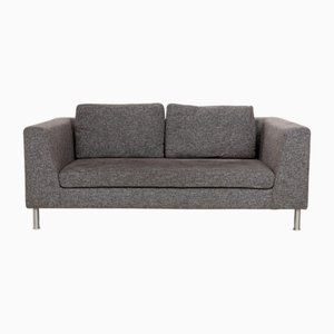 Graues 2-Sitzer Sofa von Ewald Schillig