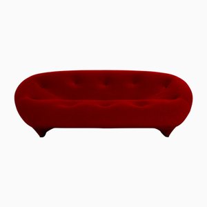 Ploum 2-Seater Sofa in Red Fabric from Ligne Roset