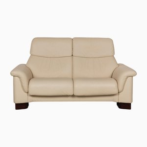 Paradise 2-Seater Sofa in Beige Leather from Stressless