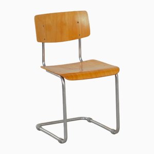 Vintage Röhrenstuhl von Gispen, 1970er