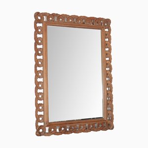 Spanish Carved Pine Mirror, 1920s