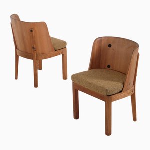 Axel Einar-Hjorth zugeschriebene Lovö Stühle, 1930er, 2er Set