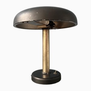 Lampada da scrivania Bauhaus nera, anni '30