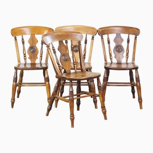 Mid-19th Century English Dining Chairs, Set of 4
