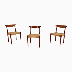 Vintage Danish Teak Dining Chair by Arne Hovmand-Olsen, 1960s
