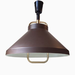 Lampada a sospensione Tarok di Jo Hammerborg per Fog & Mørup, Danimarca, 1977