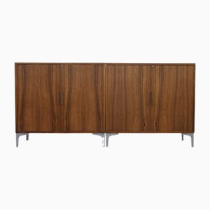 Modern Danish Rosewood Cabinets by Bjerringbro Sawværk, 1960s. Set of 2
