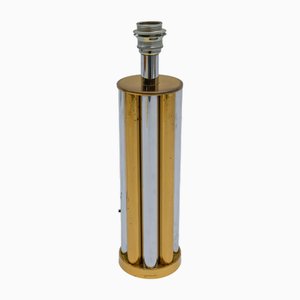 Hollywood Regency Bicolor Table Lamp Base by Leola, Germany, 1970s