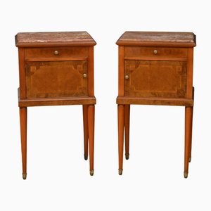 Antique Nightstands, 1910, Set of 2