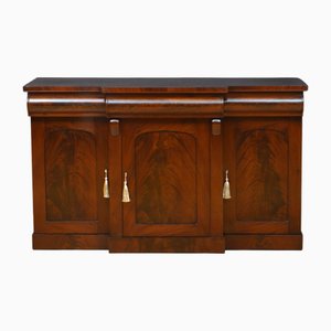 Viktorianisches Mahagoni Sideboard mit 3 Türen, 1860er