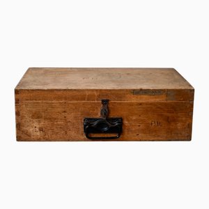 Industrial Wooden Suitcase