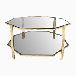 Octagonal Coffee Table by Jacques Quinet, 1960s