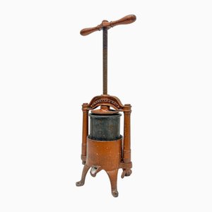 Gusseiserne Obstpresse von Alexanderwerk, 1940er