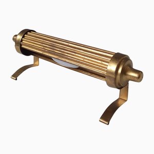 Lampada Art Déco in ottone, anni '30