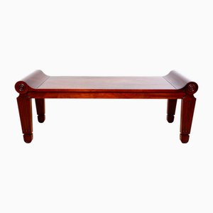 Panca Regency in mogano con sedile vicino al finestrino Marsh & Tatham Georgian Country House, metà XIX secolo