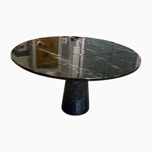 Black Marquiniamarble Eros Dining Table by Angelo Mangiarotti for Skipper, 1990s
