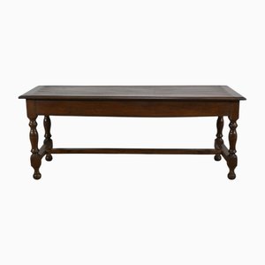 Louis XIV Style Oak Farm Table, Mid 19th Century