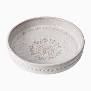 Große Mid-Century Schale von Aldo Londi für Bitossi, 1970er