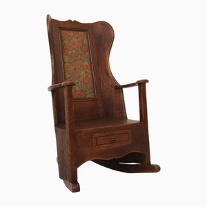 Antique English Lambing Chair, 1890s