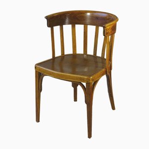 Art Deco Armchair in Curved Wood from Horgen-Glarus Switzerland, 1925