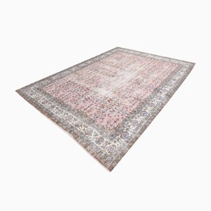 Tapis Vintage Fait Main en Laine