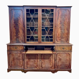 Libreria in mogano, Regno Unito, anni '70