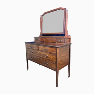 English Mahogany Chest of Drawers, 1880s