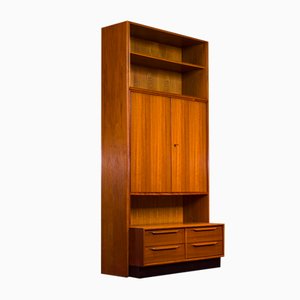 Mueble vintage grande de teca de Heinrich Riestenpatt, 1960