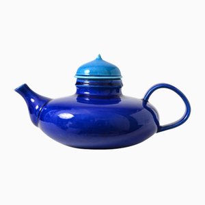 Blue Pop Teapot by Inger Persson for Rorstrand, 1970s