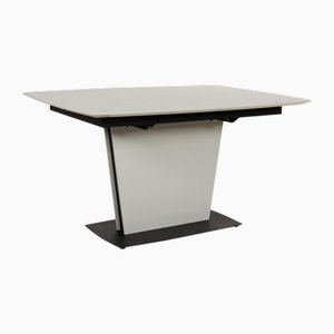 Wooden Dining Table with White Extension from BoConcept