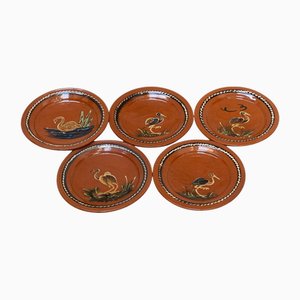 Plates by Diaz Costa, 1960s, Set of 5