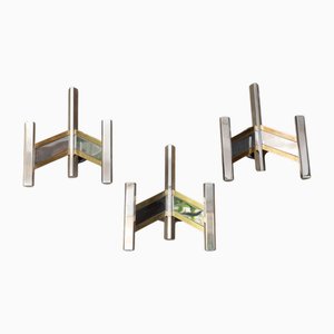 Mid-Century Wall Sconces by Gio Scolari, Italy, 1960s, Set of 3